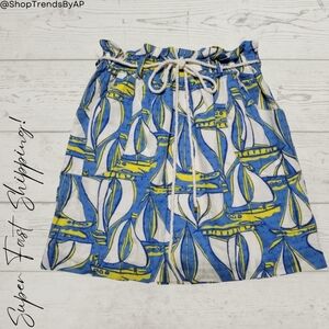 Lilly Pulitzer Coastal Sailboat Skirt